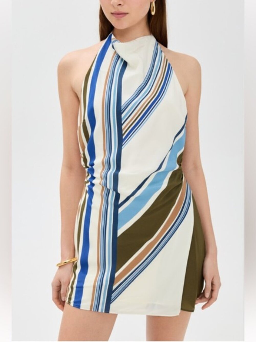 SIR.Thistle Halter Mini Dress - Picture 3 of 8